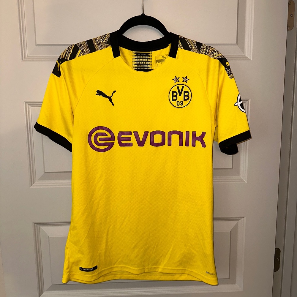 Mens Borussia Dortmund 2019-2020 Home Jersey Sancho #7 Size Medium